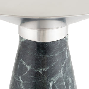 Nuevo - HGNA552 - Side Table - Iris - Silver