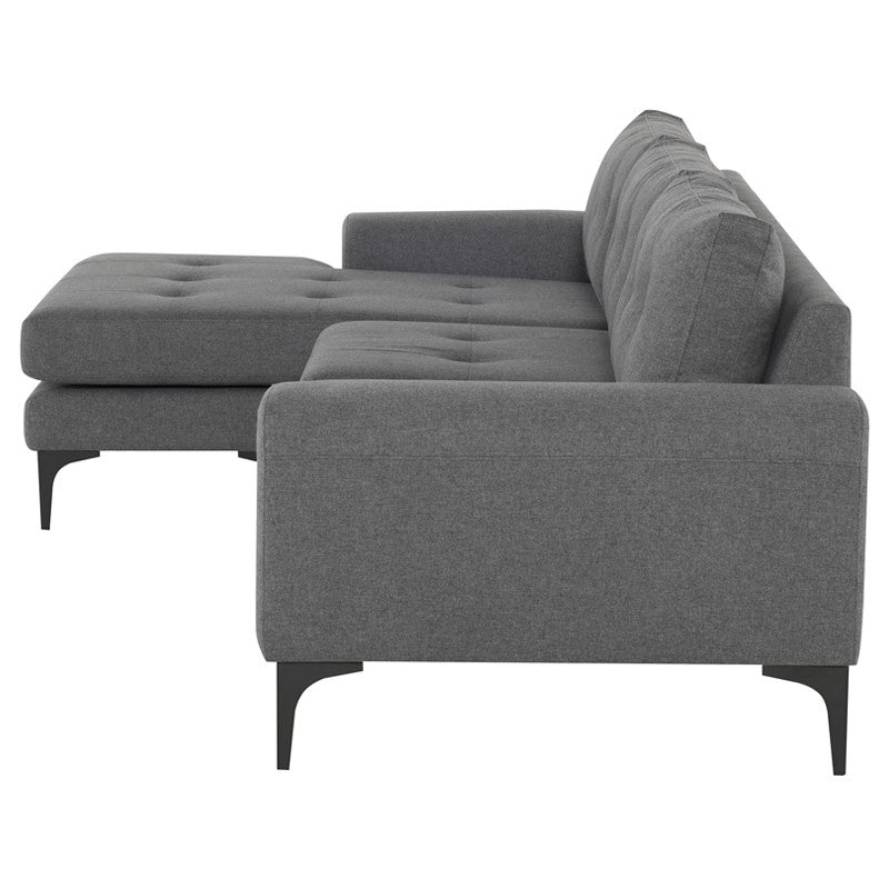 Nuevo - HGSC513 - Sectional - Colyn - Shale Grey