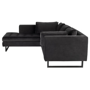 Nuevo - HGSC521 - Sectional - Janis - Shadow Grey