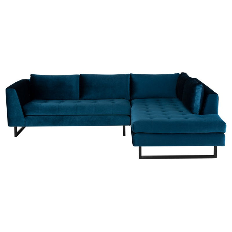 Nuevo - HGSC532 - Sectional - Janis - Midnight Blue