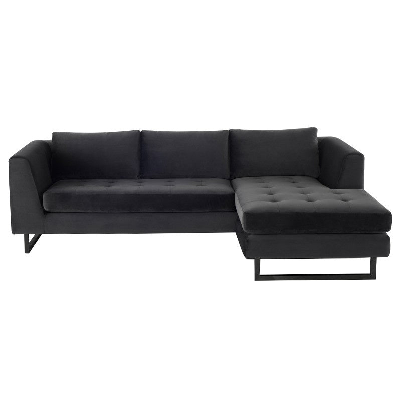 Nuevo - HGSC560 - Sectional - Matthew - Shadow Grey