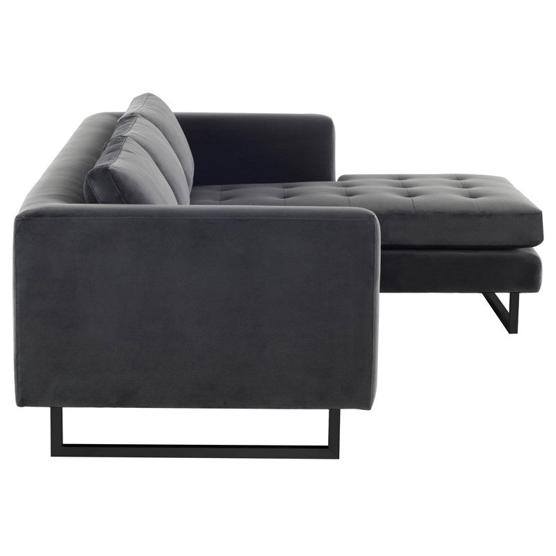 Nuevo - HGSC560 - Sectional - Matthew - Shadow Grey