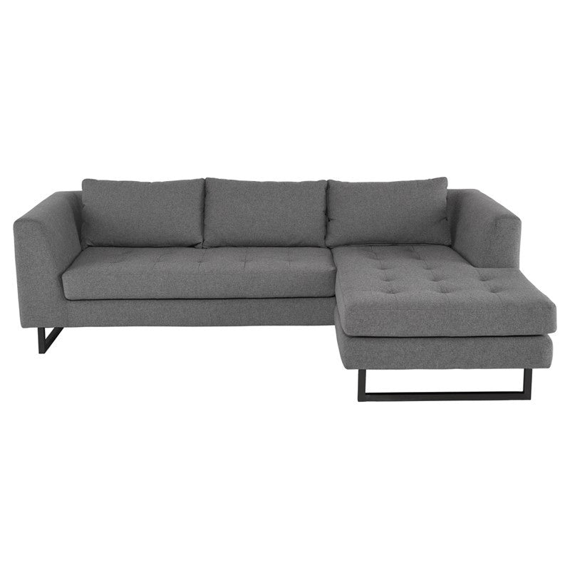 Nuevo - HGSC562 - Sectional - Matthew - Shale Grey