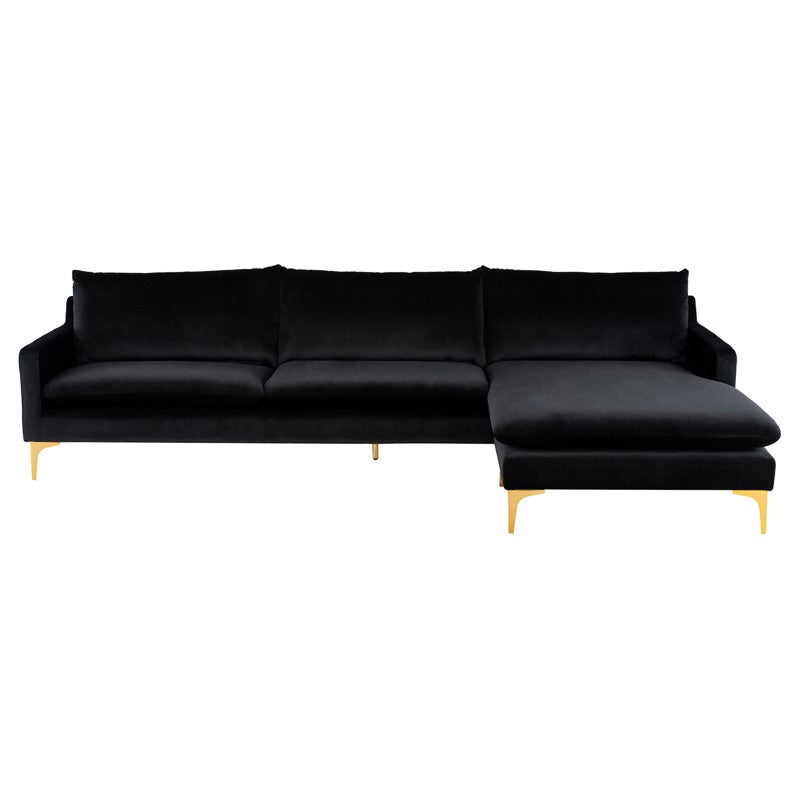 Nuevo - HGSC583 - Sectional - Anders - Black