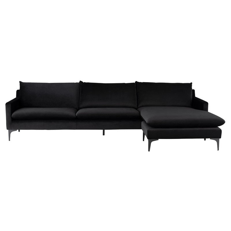 Nuevo - HGSC584 - Sectional - Anders - Black