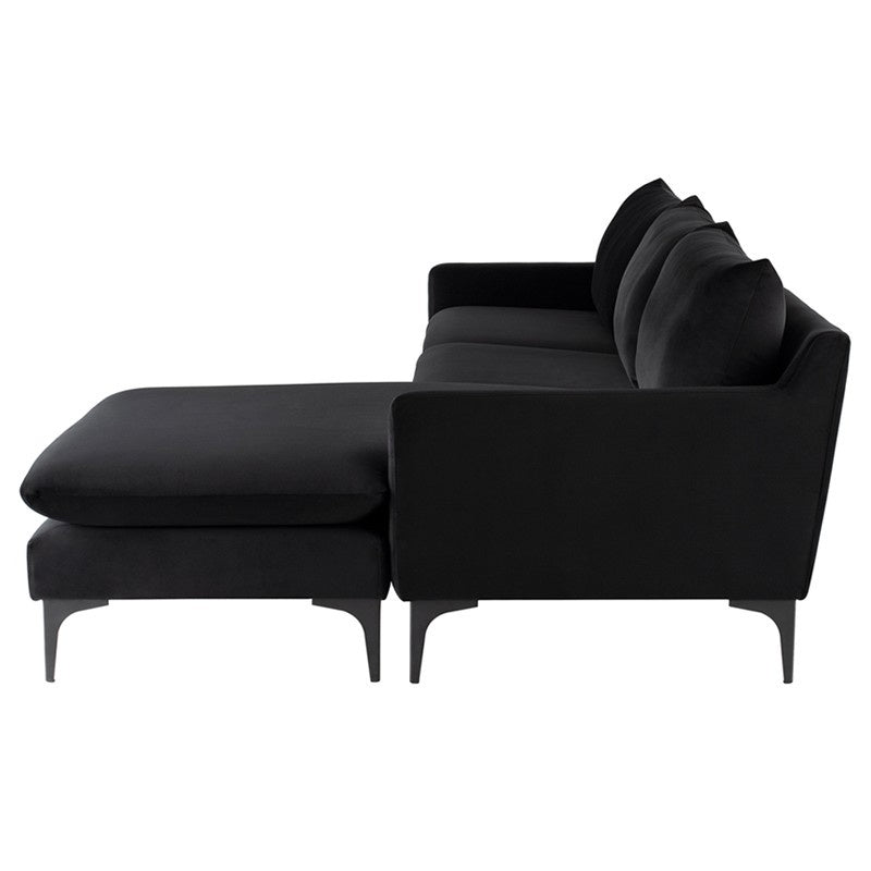 Nuevo - HGSC584 - Sectional - Anders - Black