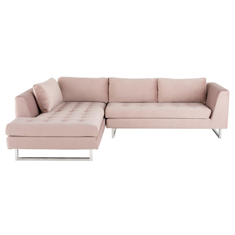 Nuevo - HGSC591 - Sectional - Janis - Blush