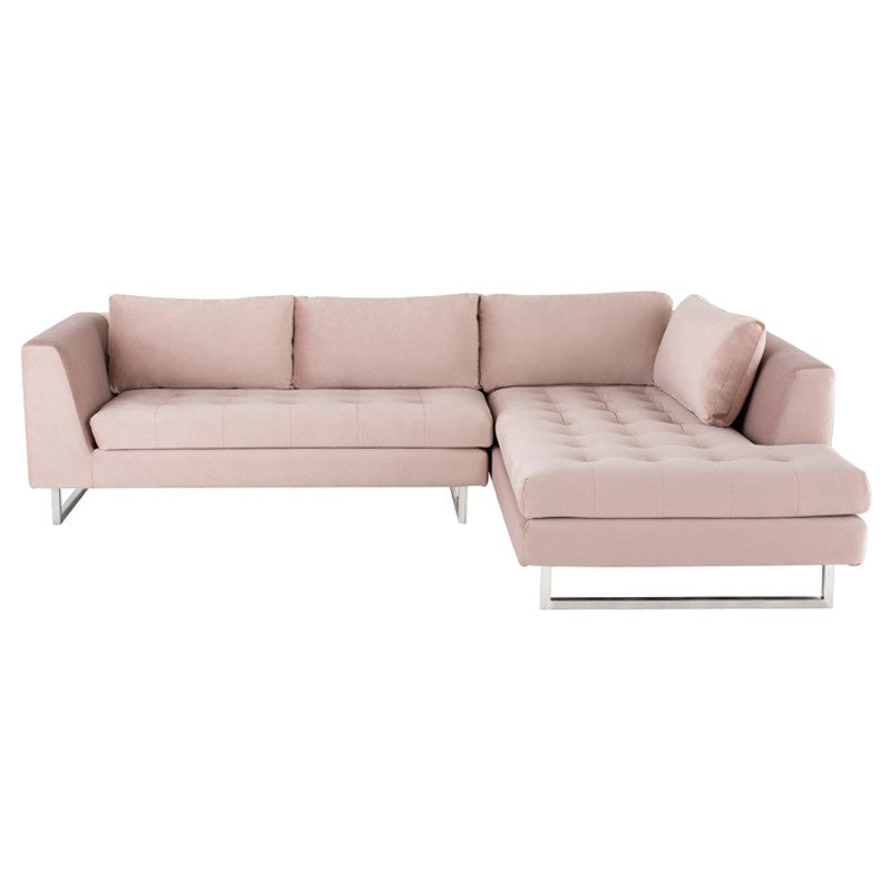 Nuevo - HGSC593 - Sectional - Janis - Blush