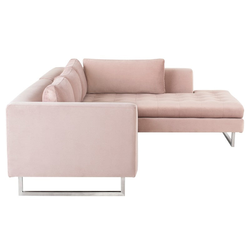 Nuevo - HGSC593 - Sectional - Janis - Blush