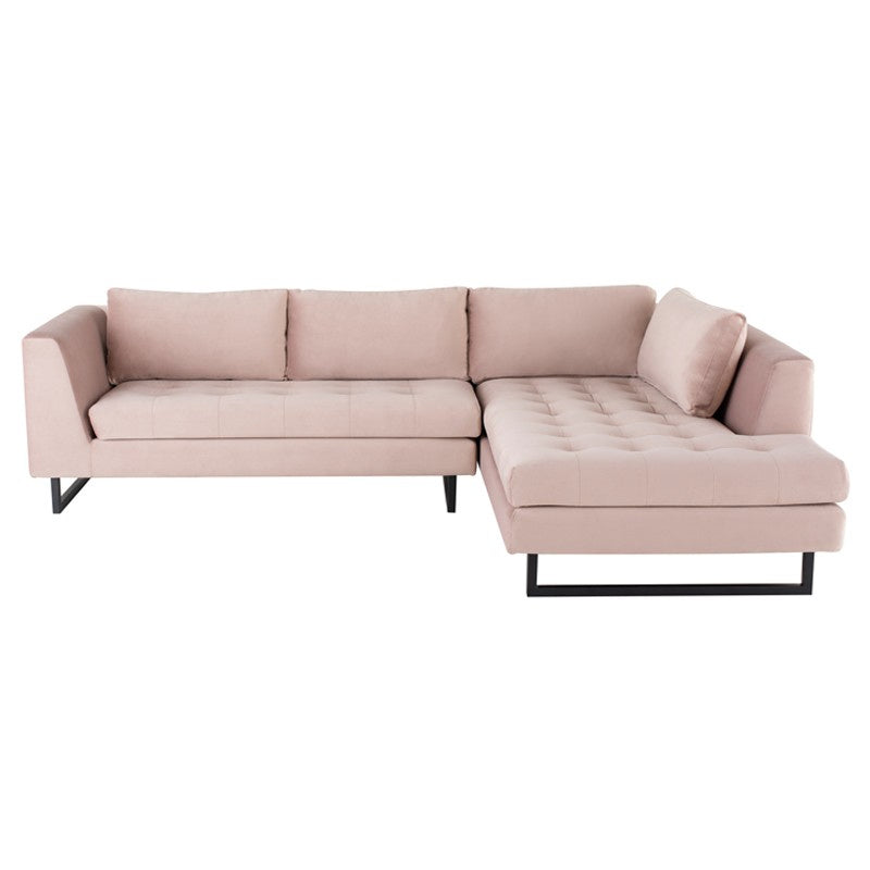 Nuevo - HGSC594 - Sectional - Janis - Blush