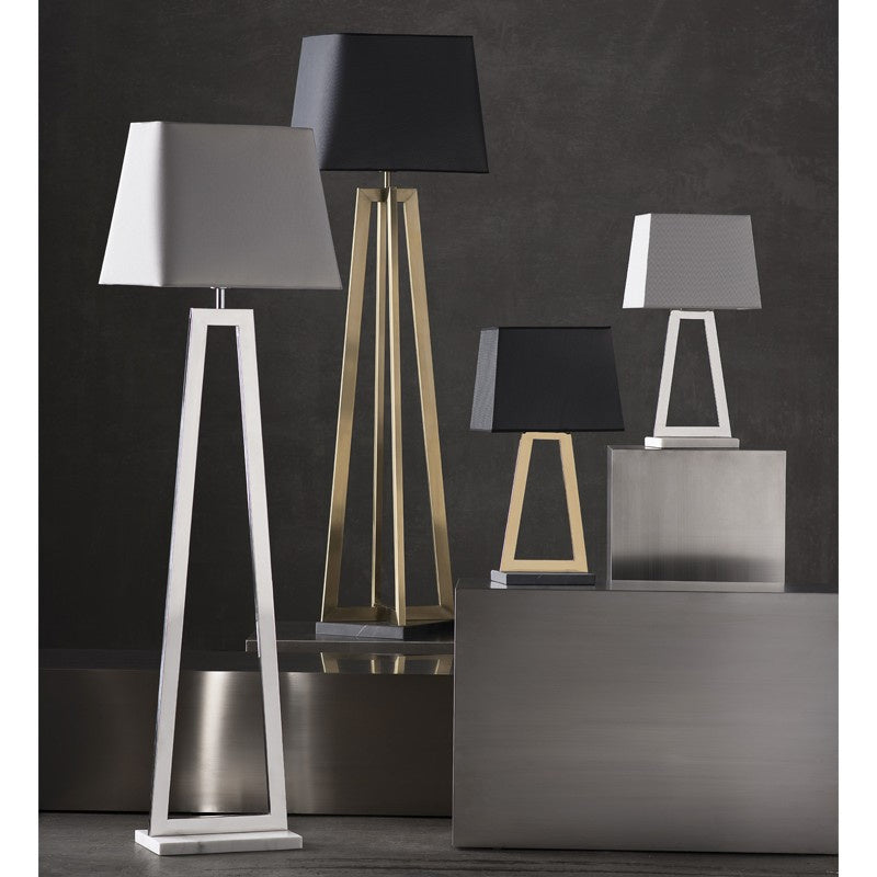 Nuevo - HGSK200 - Floor Lamp - Quadra - Grey