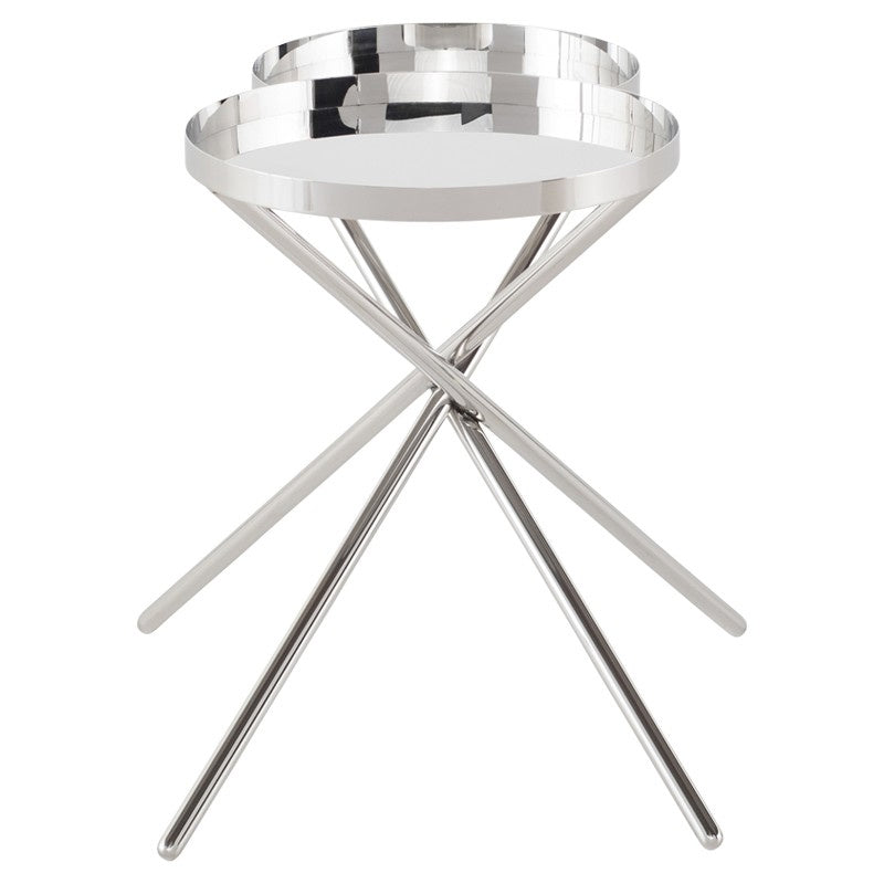 Nuevo - HGSX481 - Side Table - Olivia - Silver