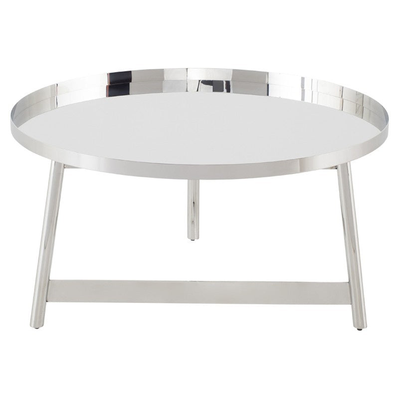 Nuevo - HGSX497 - Coffee Table - Landon - Silver