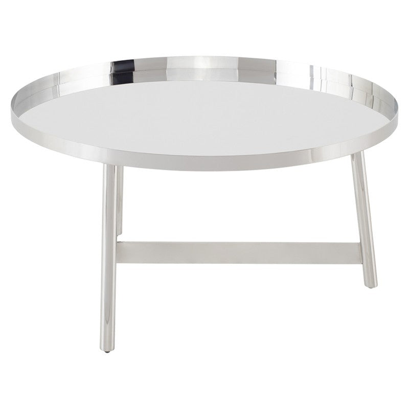 Nuevo - HGSX497 - Coffee Table - Landon - Silver