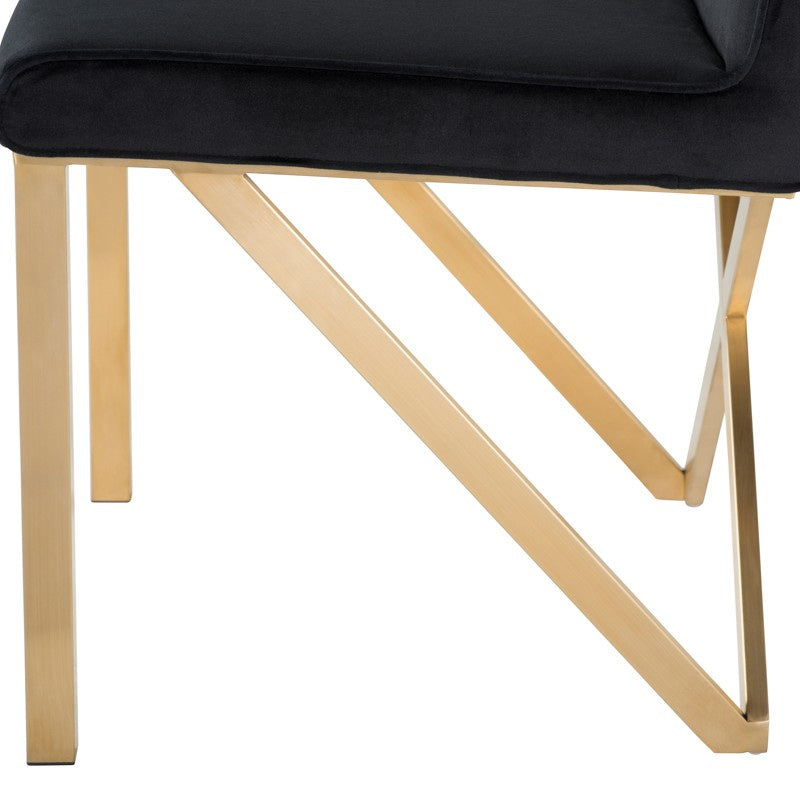 Nuevo - HGTB563 - Dining Chair - Talbot - Black