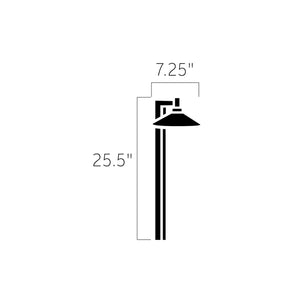 Kichler - 15800CBR27 - LED Path Light - Cbr Led Integrated - Centennial Brass