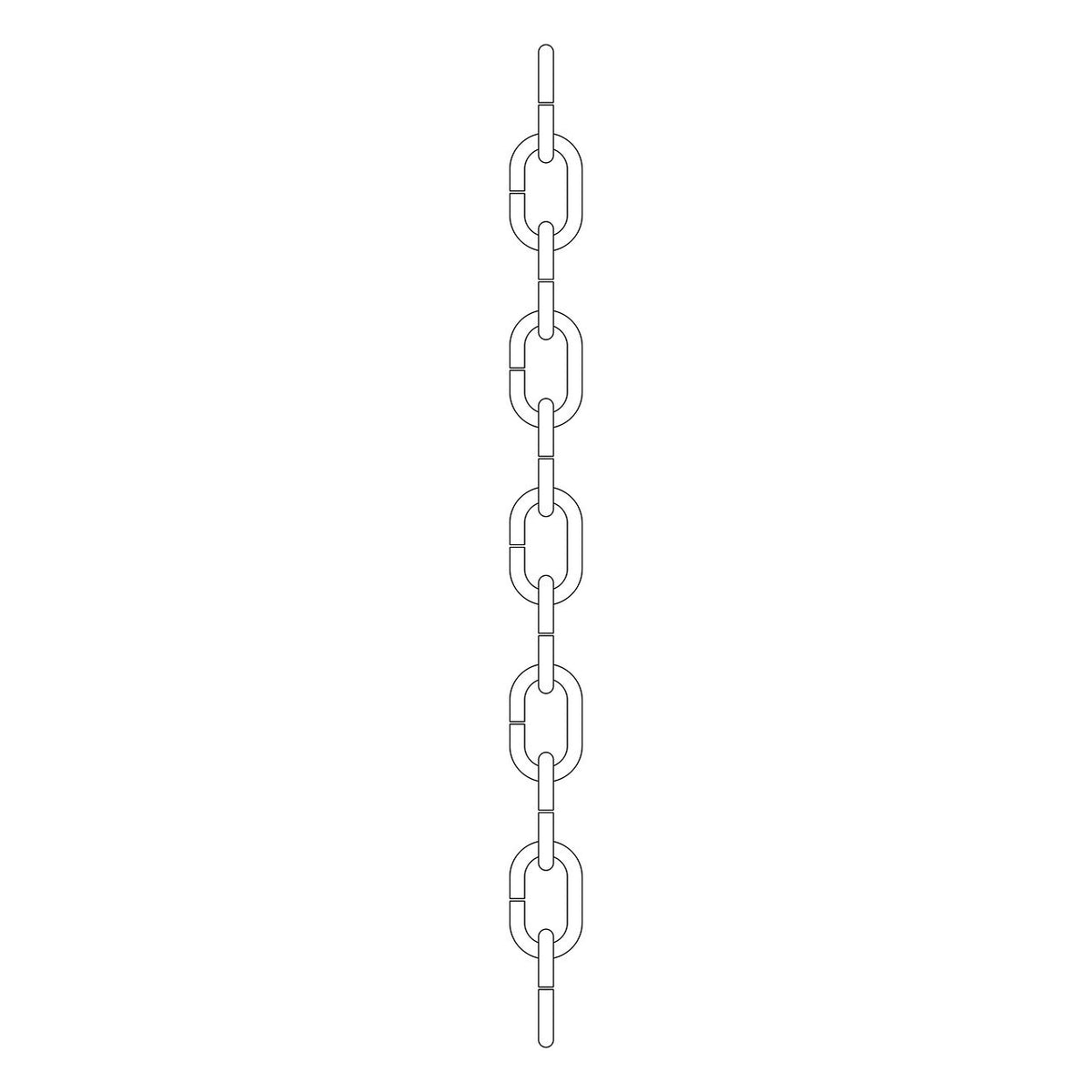 Kichler - 4921BK - Accessory Chain - Accessory - Black