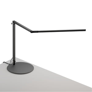 Koncept - AR3000-CD-MBK-USB - LED Desk Lamp - Z-Bar - Metallic black