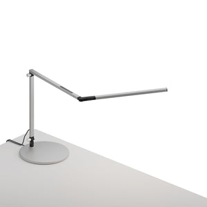 Koncept - AR3100-WD-SIL-USB - LED Desk Lamp - Z-Bar - Silver