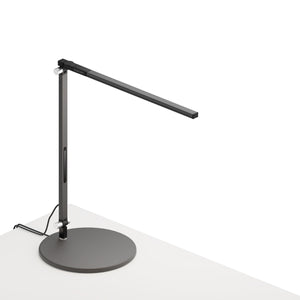 Koncept - AR1100-WD-MBK-USB - LED Desk Lamp - Z-Bar - Metallic black