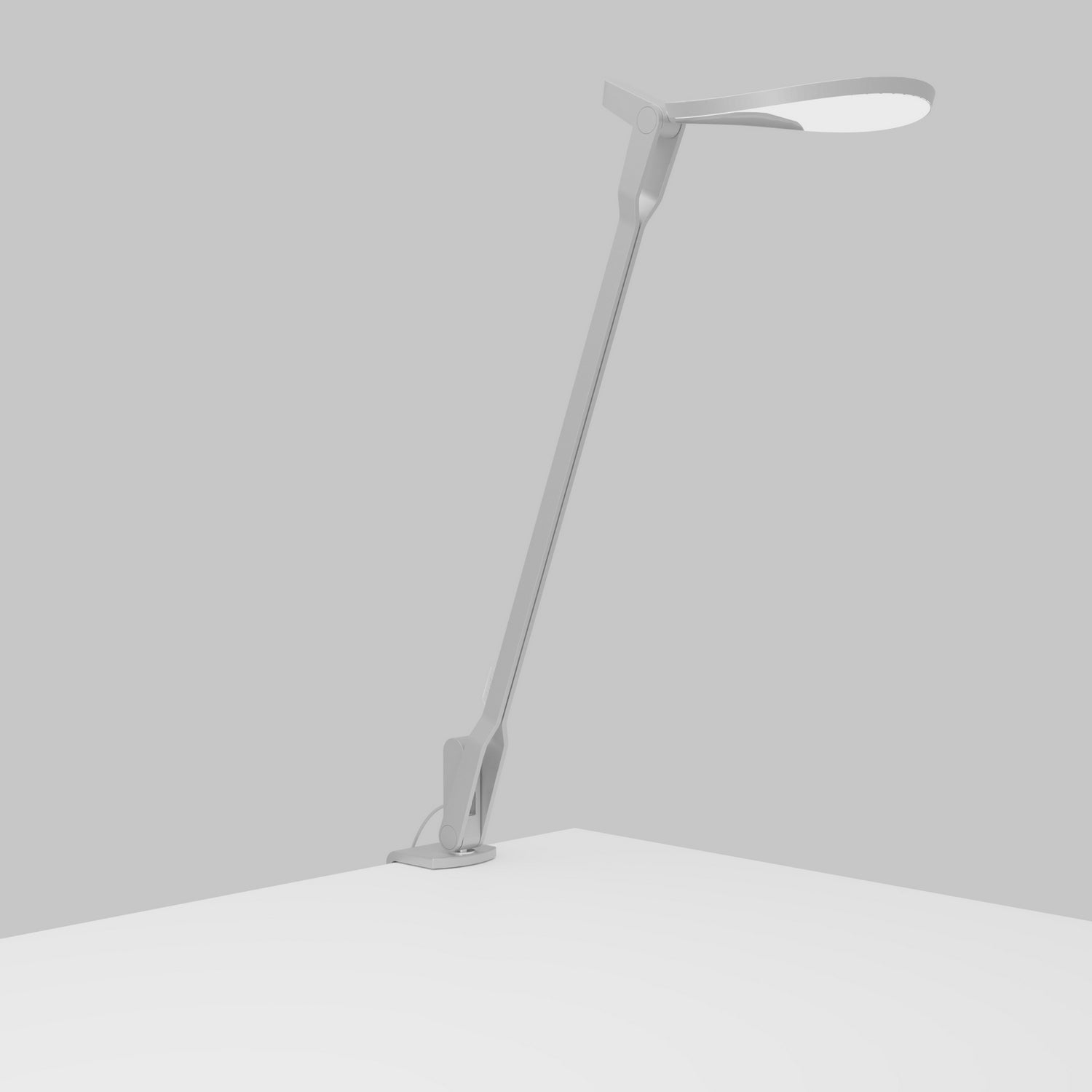 Koncept - SPY-W-SIL-USB-CLP - LED Desk Lamp - Splitty - Silver