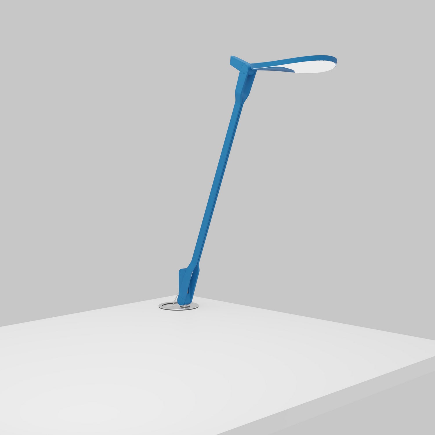 Koncept - SPY-W-MPB-USB-GRM - LED Desk Lamp - Splitty - Matte Pacific Blue