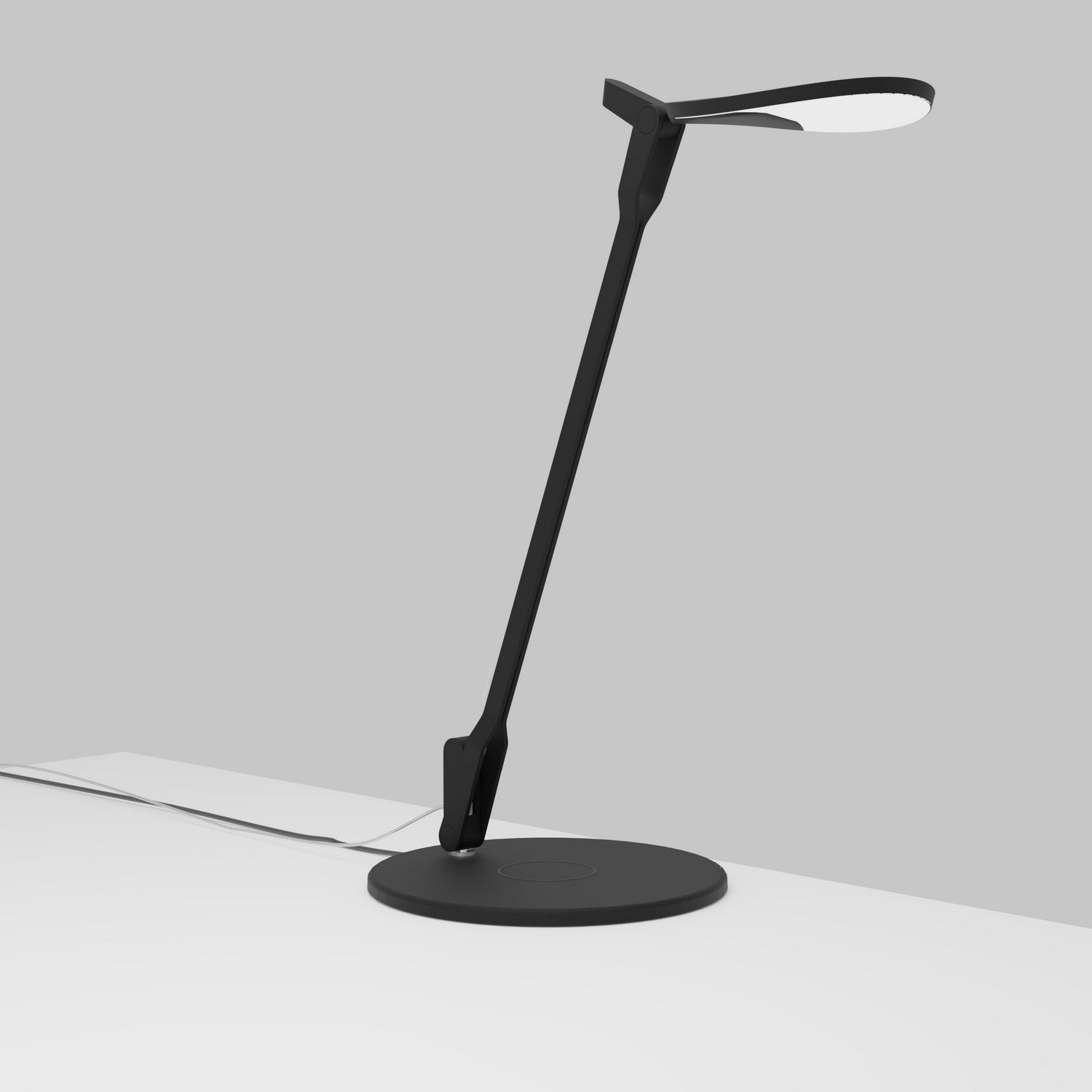 Koncept - SPY-W-MTB-USB-QCB - LED Desk Lamp - Splitty - Matte Black