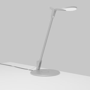 Koncept - SPY-W-SIL-USB-QCB - LED Desk Lamp - Splitty - Silver