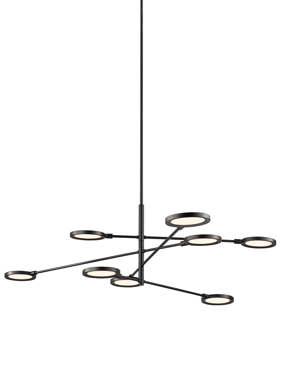 Visual Comfort Modern - 700LSSPCTB-LED930 - LED Chandelier - Spectica - Matte Black