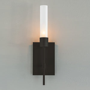 Hubbardton Forge - 203330-SKT-10-FD0611 - One Light Wall Sconce - Vela - Black