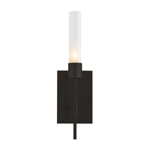 Hubbardton Forge - 203330-SKT-10-FD0611 - One Light Wall Sconce - Vela - Black