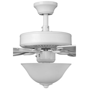 Progress Lighting - P2599-30 - 52"Ceiling Fan - Builder Fan - White