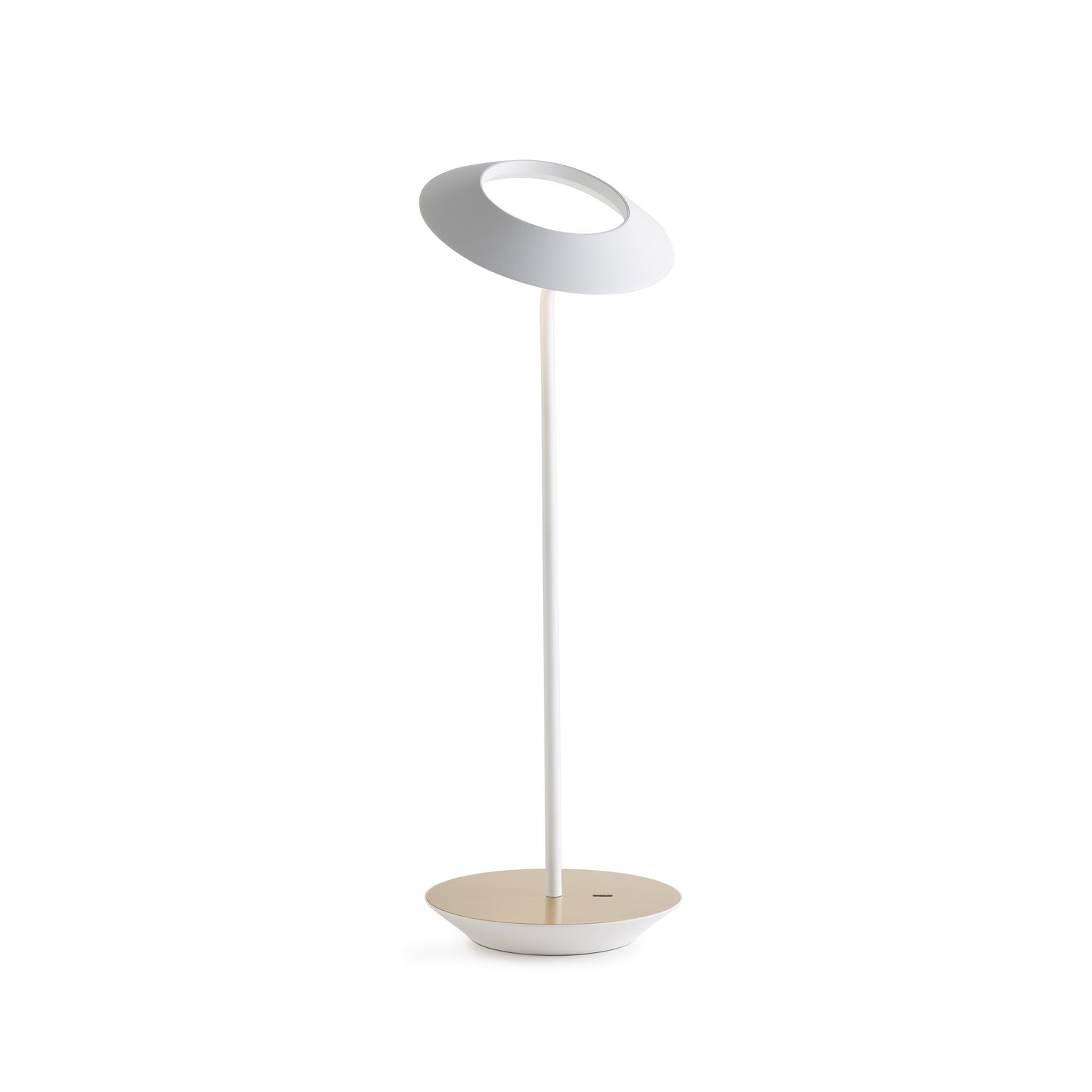 Koncept - RYO-SW-MWT-BRS-DSK - LED Desk Lamp - Royyo - Matte White, Brass