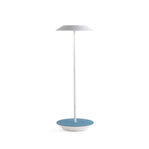 Koncept - RYO-SW-MWT-AZF-DSK - LED Desk Lamp - Royyo - Matte White, Azure Felt