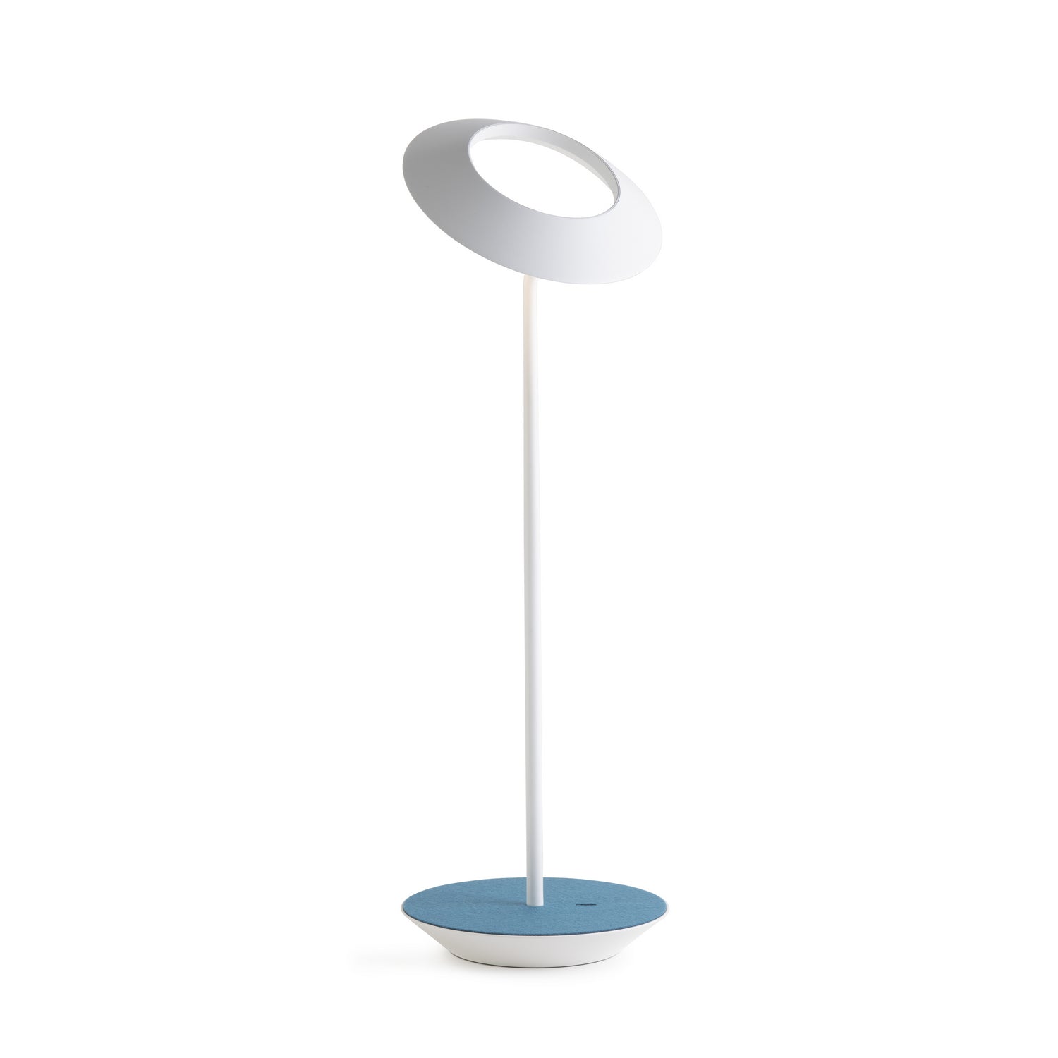 Koncept - RYO-SW-MWT-AZF-DSK - LED Desk Lamp - Royyo - Matte White, Azure Felt