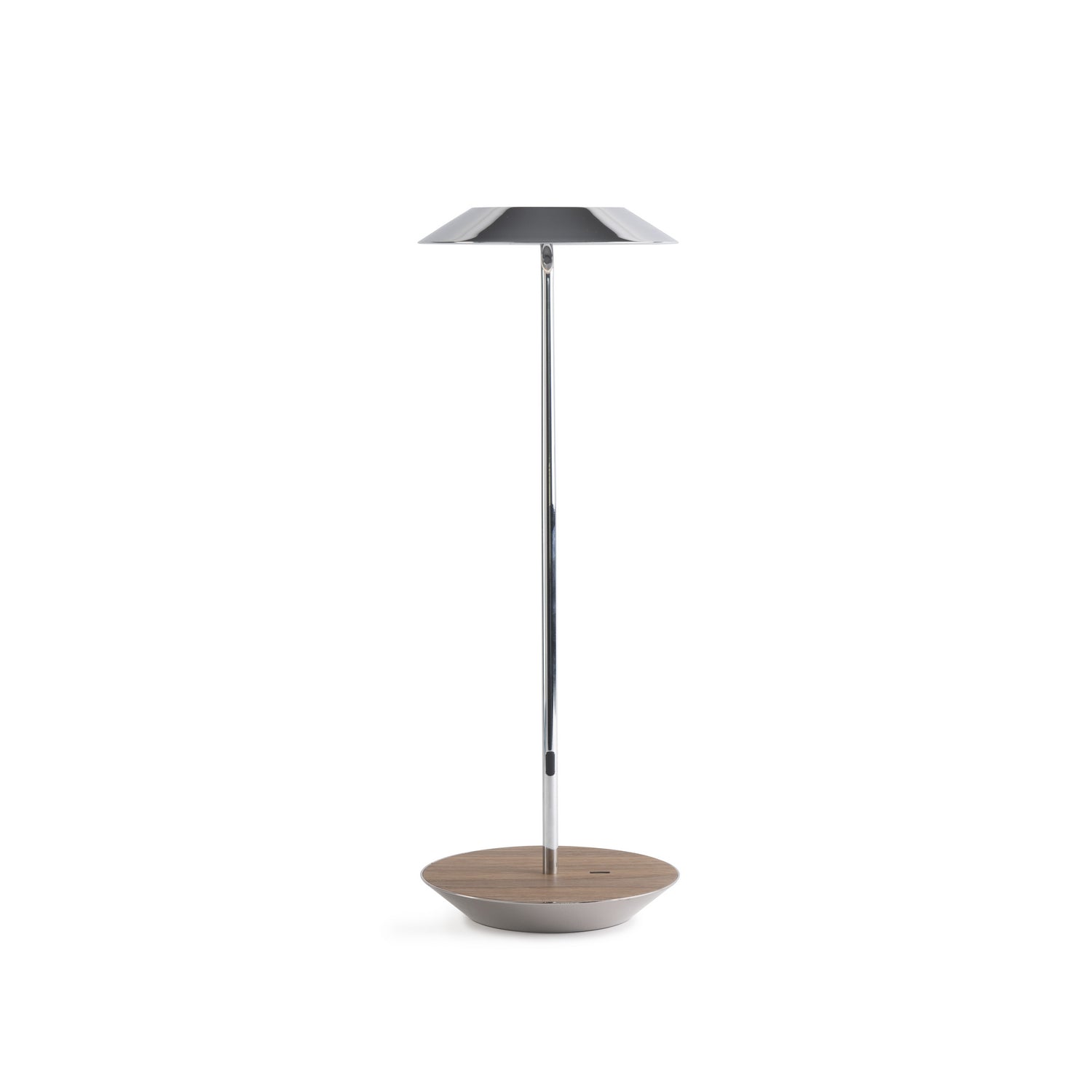 Koncept - RYO-SW-CRM-OWT-DSK - LED Desk Lamp - Royyo - Chrome, Oiled Walnut