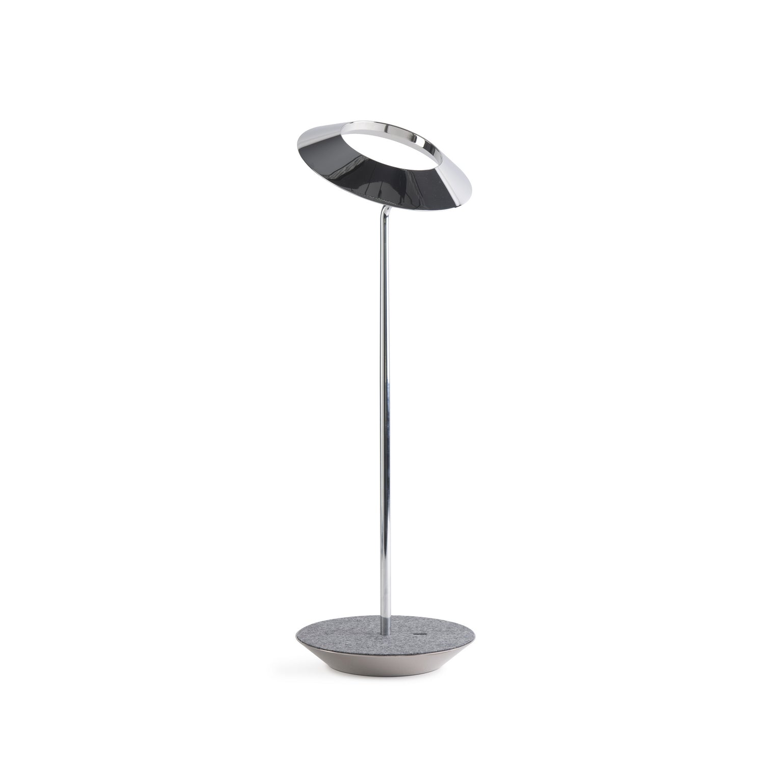 Koncept - RYO-SW-CRM-OXF-DSK - LED Desk Lamp - Royyo - Chrome, Oxford Felt