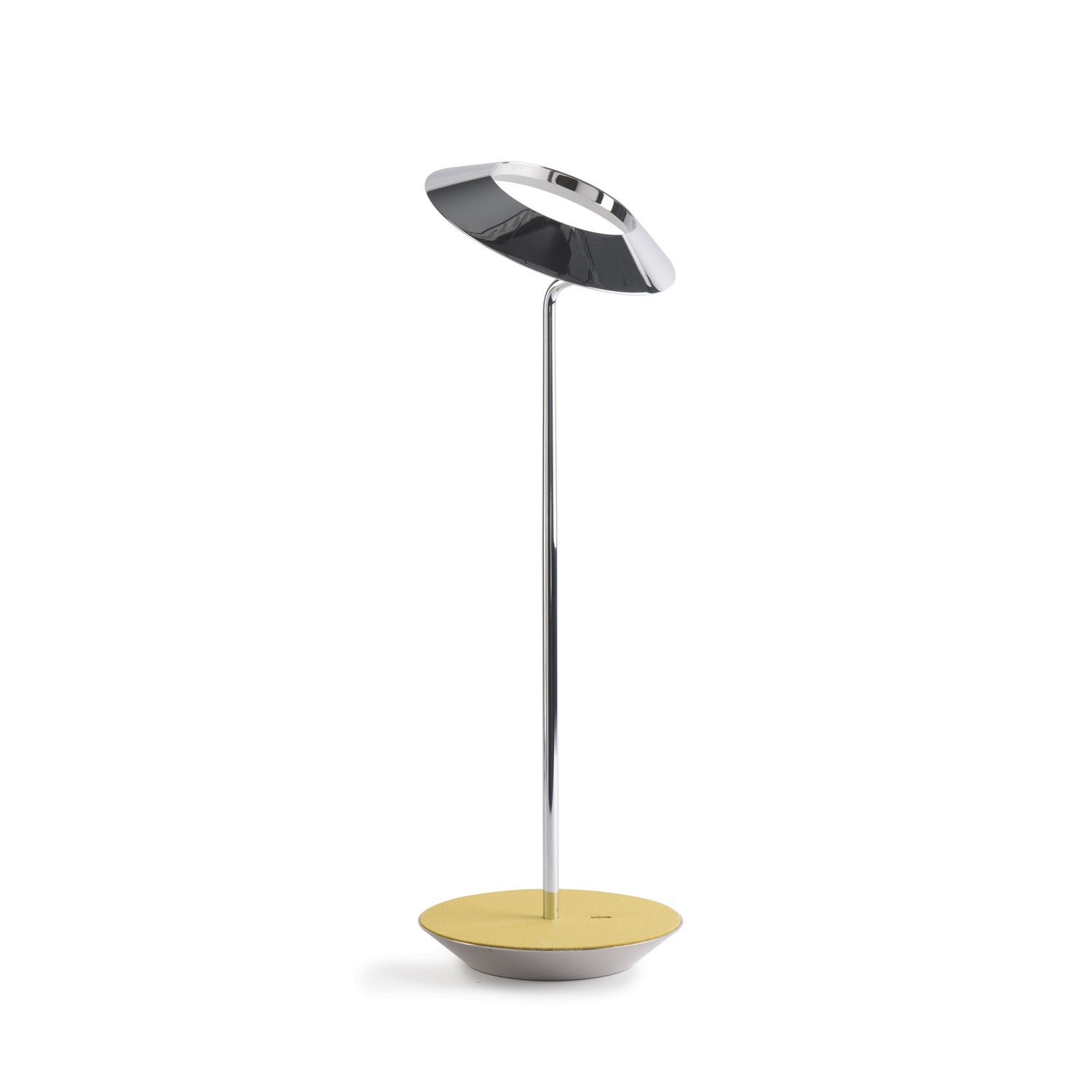 Koncept - RYO-SW-CRM-HDF-DSK - LED Desk Lamp - Royyo - Chrome, Honeydew Felt