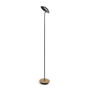 Koncept - RYO-SW-MTB-WOK-FLR - LED Floor Lamp - Royyo - Matte Black, White Oak