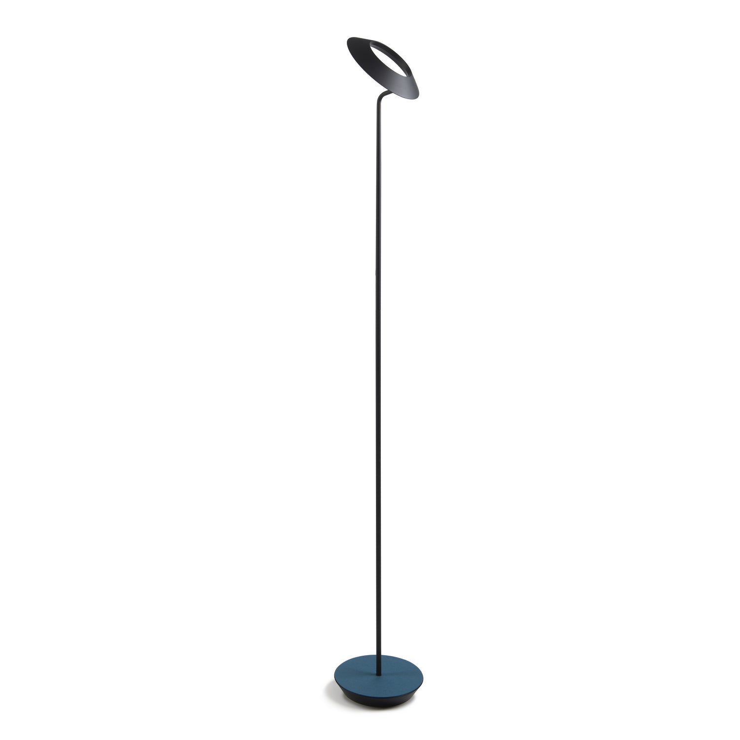 Koncept - RYO-SW-MTB-AZF-FLR - LED Floor Lamp - Royyo - Matte Black, Azure Felt