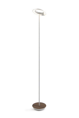 Koncept - RYO-SW-MWT-OWT-FLR - LED Floor Lamp - Royyo - Matte White, Oiled Walnut