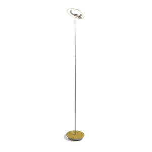 Koncept - RYO-SW-SIL-HDF-FLR - LED Floor Lamp - Royyo - Silver, Honeydew Felt