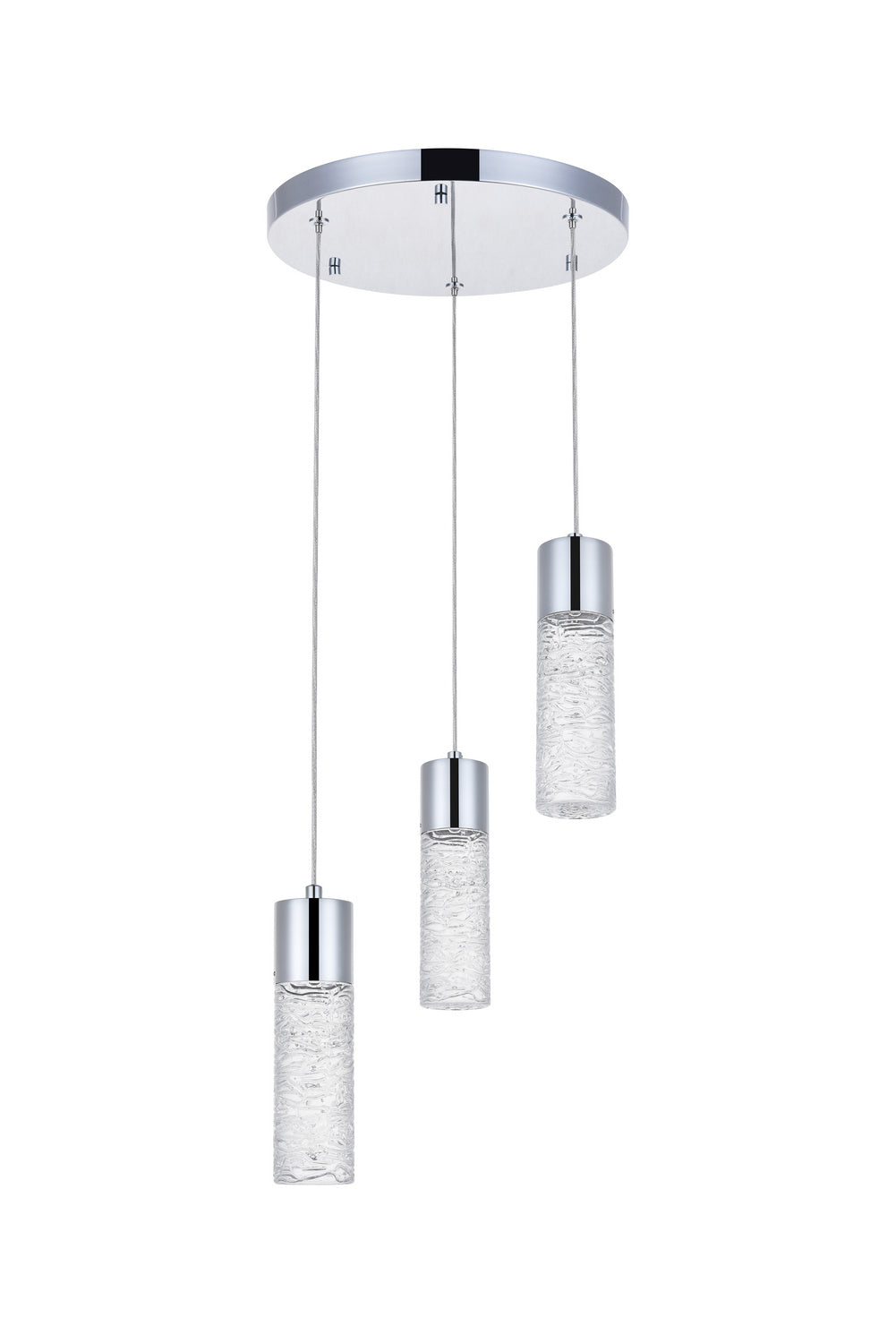 Elegant Lighting - 5200D12C - LED Pendant - Constellation - Chrome