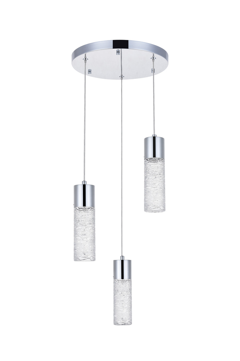 Elegant Lighting - 5200D12C - LED Pendant - Constellation - Chrome