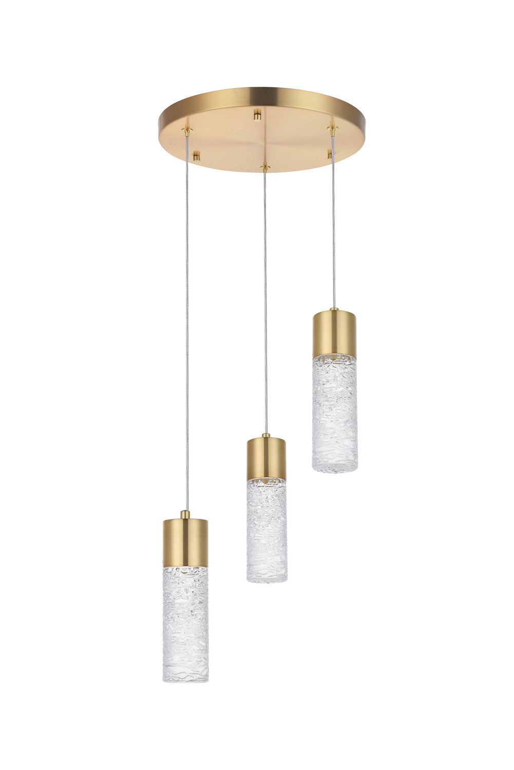 Elegant Lighting - 5200D12G - LED Pendant - Constellation - Gold