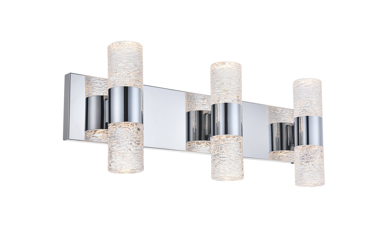 Elegant Lighting - 5200W24C - LED Wall Sconce - Vega - Chrome