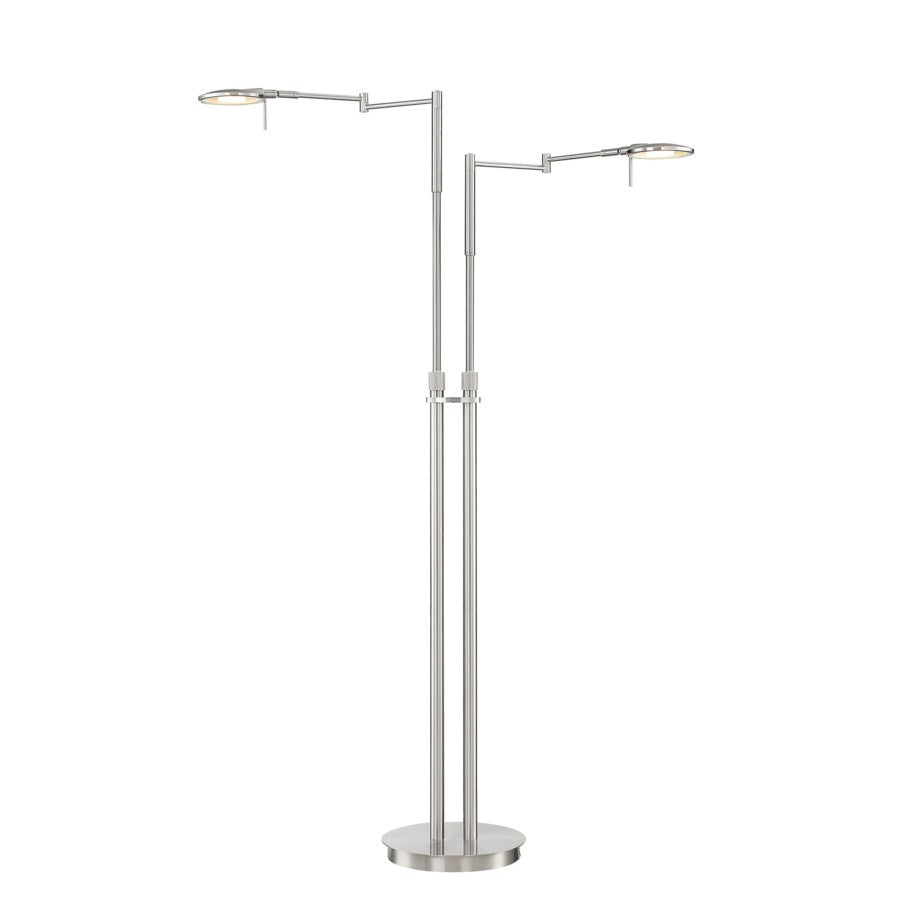 Arnsberg - 425810207 - LED Floor Lamp - Dessau - Satin Brass