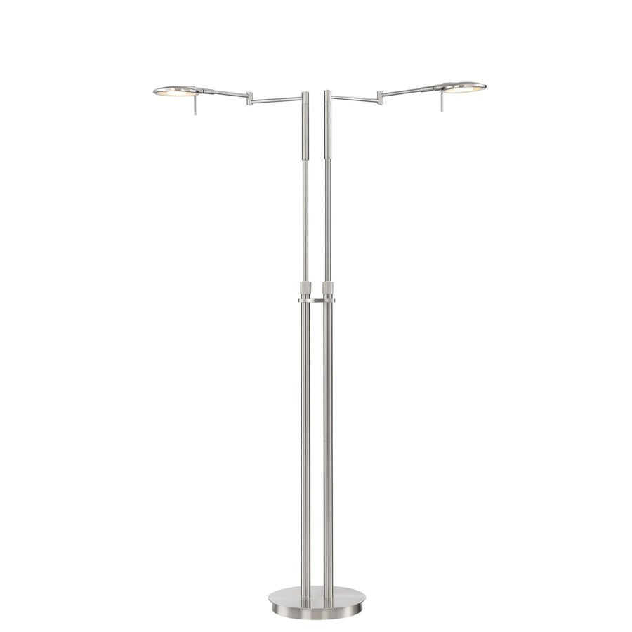 Arnsberg - 425810207 - LED Floor Lamp - Dessau - Satin Brass