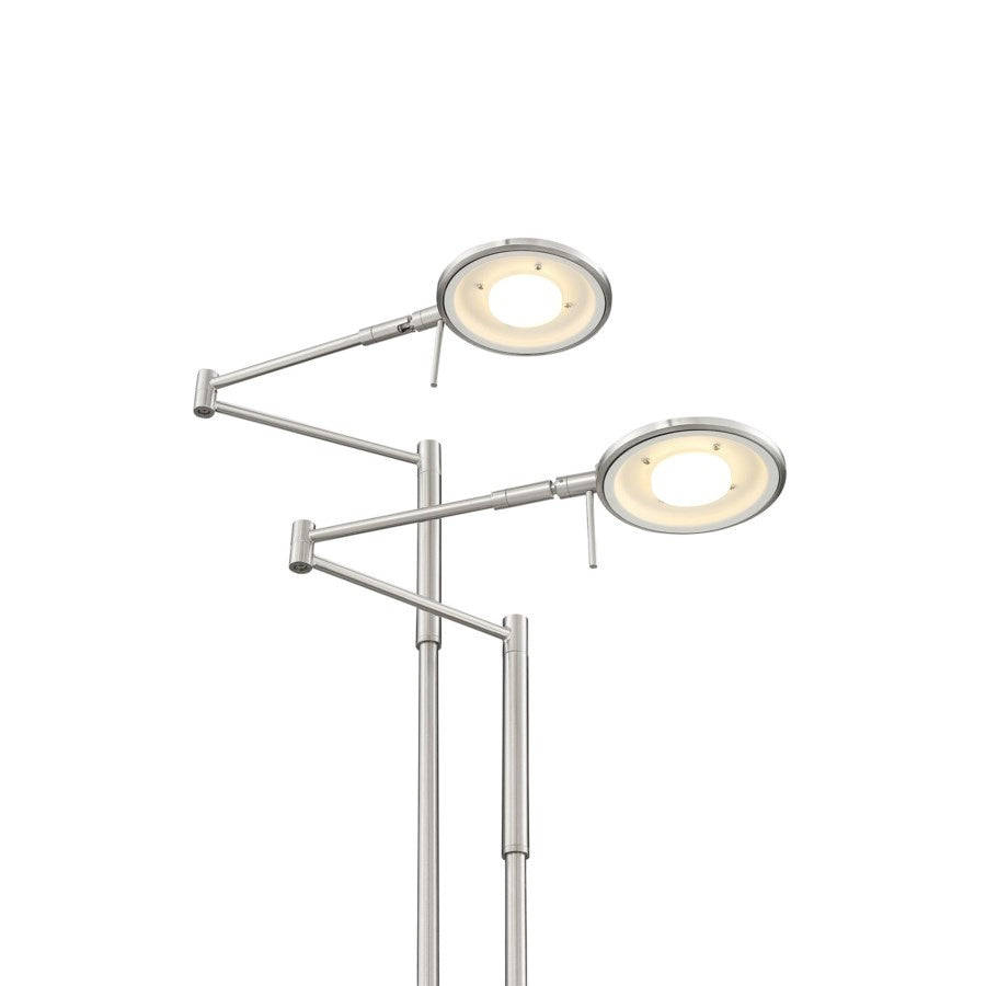 Arnsberg - 425810207 - LED Floor Lamp - Dessau - Satin Brass