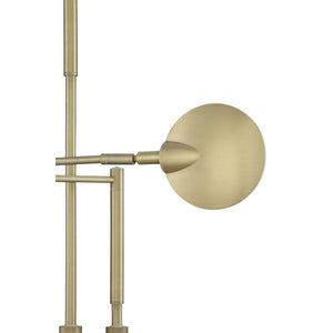 Arnsberg - 425810208 - LED Floor Lamp - Dessau - Satin Nickel